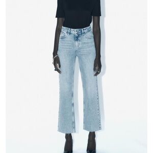 Zara Terez High-Rise Light Blue Flare Jeans